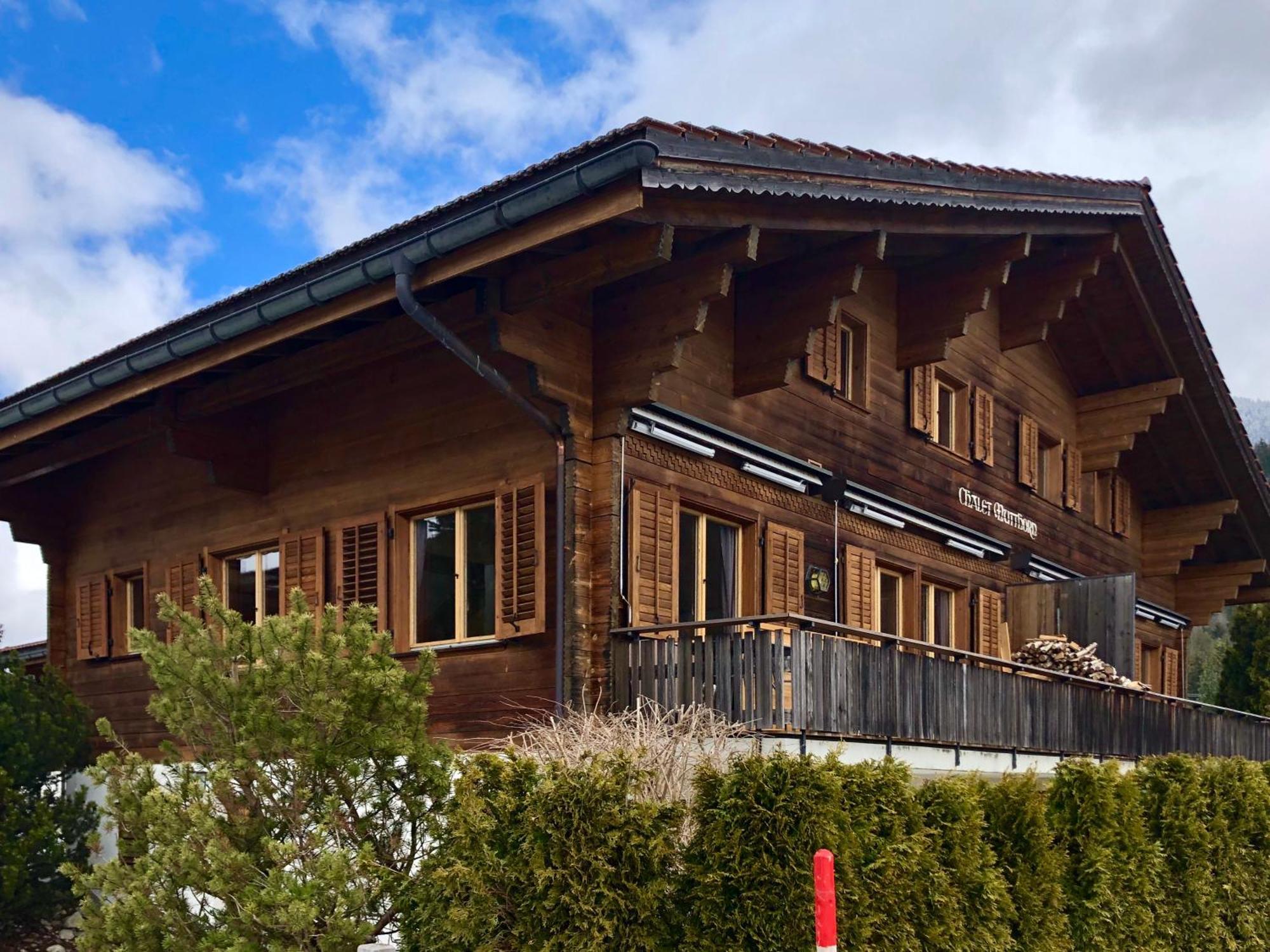 Beautiful Apartment With Stunning View Gsteig Exteriör bild