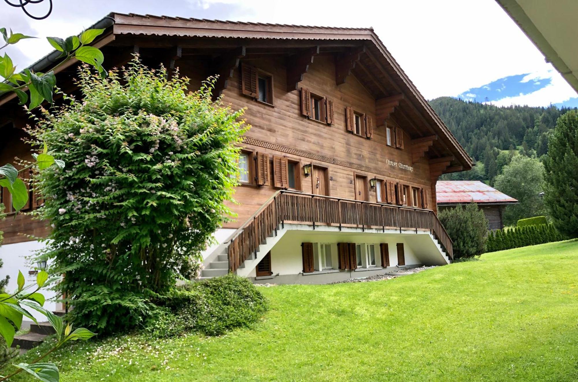 Beautiful Apartment With Stunning View Gsteig Exteriör bild