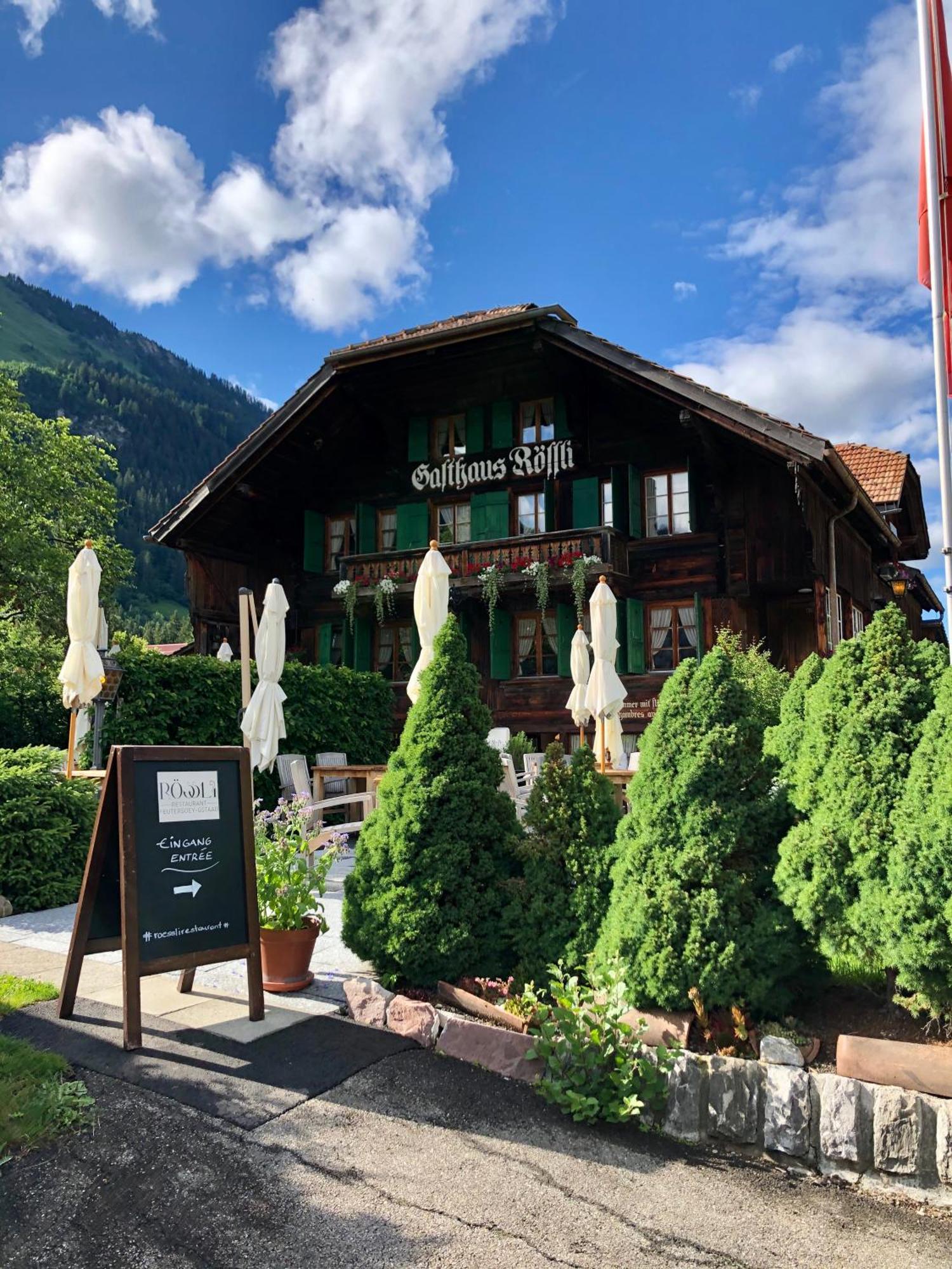 Beautiful Apartment With Stunning View Gsteig Exteriör bild