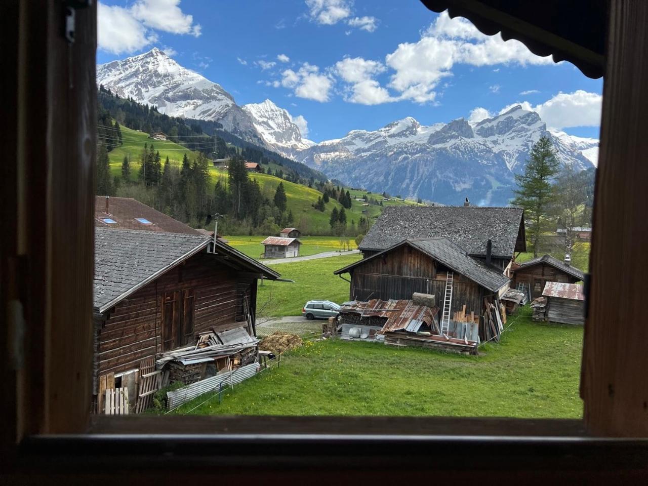 Beautiful Apartment With Stunning View Gsteig Exteriör bild